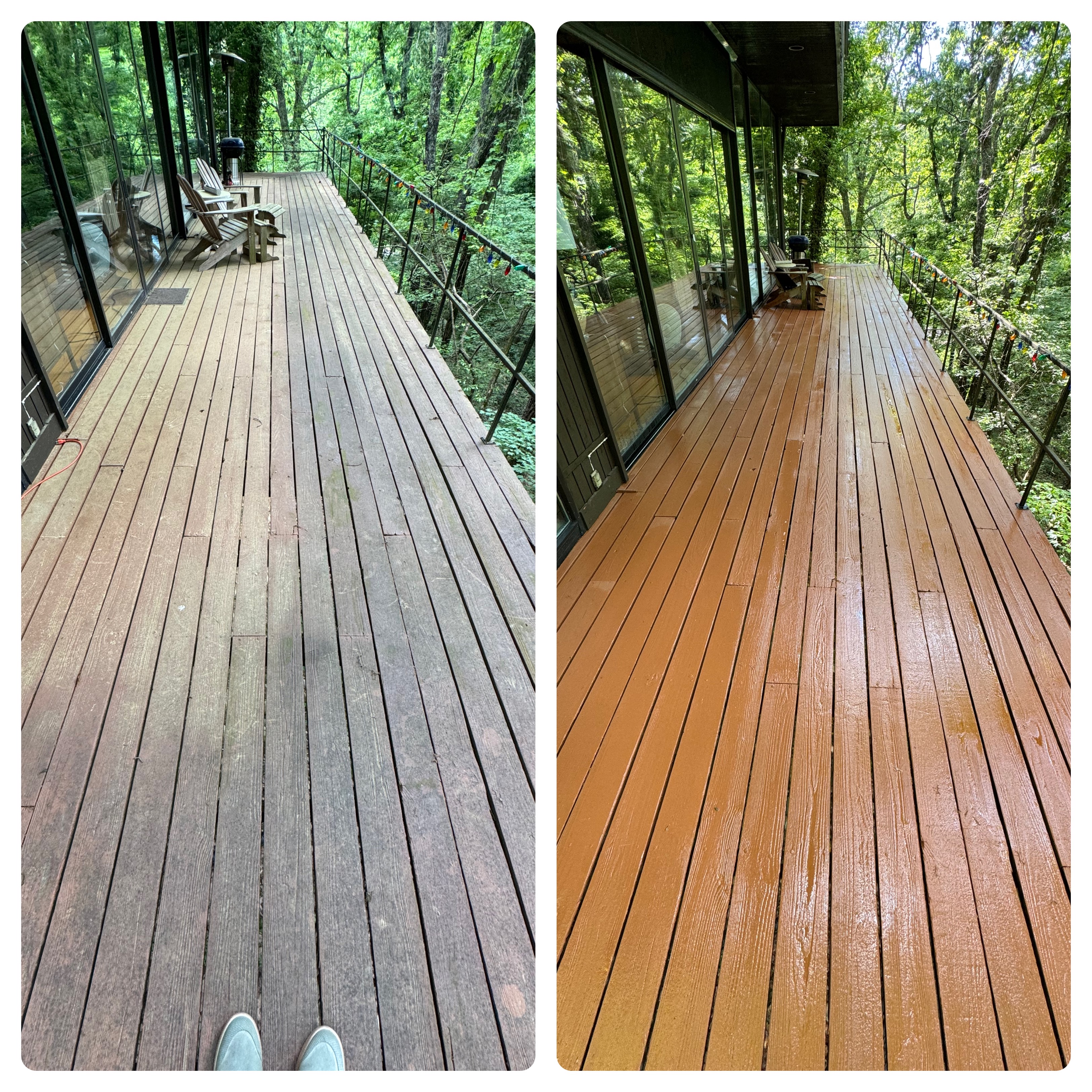 Deck cleaning in Anniston, AL